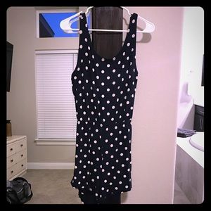 Polka dot romper